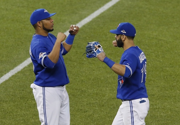 Edwin Encarnacion and Jose Bautista