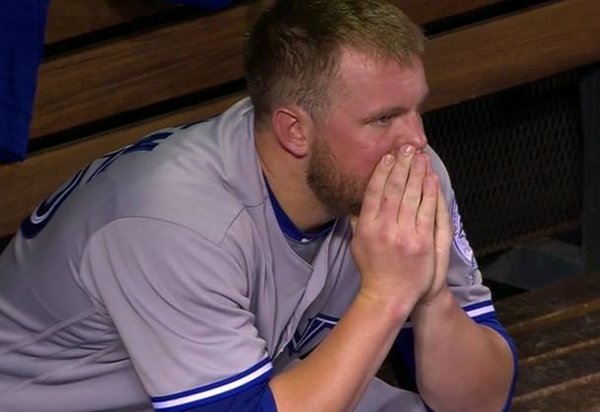 Guy With Horrible Mustache Starts Game, Gets Rocked - BlueJaysNation